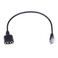 thumbnail image 4 of HEVIRGO DOONJIEY 2/3.5mm to RJ9/RJ10 Mic/Headset Adapter Cable for Office Phone, 4 of 10