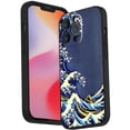 thumbnail image 1 of Compatible with iPhone 14 Pro Max Phone Case, Japanese-Kanagawa-Great-Wave-Aesthetic-Abstract-Art-Cute15 Case Men Women, Flexible Silicone Shockproof Case for iPhone 14 Pro Max, 1 of 1