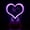 Multicolor02, variant on Valentine Heart Shaped Neon Light Pink Heart Lamp with Holder Base Heart Shaped Neon Table Lamp Desk Light USB and Battery Powered for Christmas Valentine's Day Wedding Party Decor