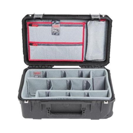 UPC: 0789270999053 | SKB 3I-2011-7DL iSeries 3i-2011-7 Case with Think Tank Designed Photo Dividers & Lid Organizer  Black