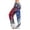 Dark BlueB-6035aa, variant on AHMOMEI 4th of July Women's Pajama Pants Drawstring Straight Leg Lounging Pants for Women Patriotic Sleepwear Pj Bottoms