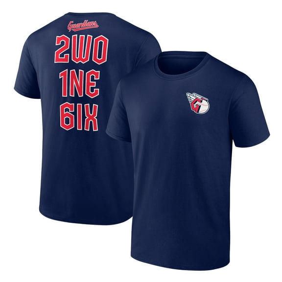 Men's Navy Cleveland Guardians Hometown Collection The 216 T-Shirt