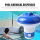 thumbnail image 4 of 5 Inch Pool Chemical Dispenser Floating Chlorine Tablets Dispenser Spa Chemical Dispenser for Outdoor Indoor Swimming Pools Spas Hot Tubs Fish Ponds, 4 of 5