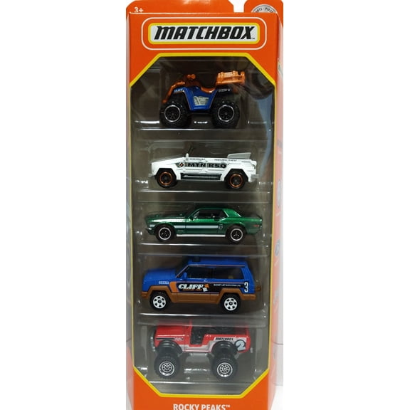 Matchbox Rocky Peaks Set of 5