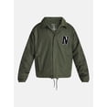 thumbnail image 6 of No Boundaries Coaches Jacket with Long Sleeves, Men's S-3XL, 6 of 6