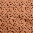 thumbnail image 1 of oneOone Cotton Poplin Orange Fabric Asian Floral Block Sewing Craft Projects Fabric Prints By Yard 56 Inch Wide, 1 of 4