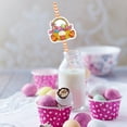 thumbnail image 4 of CRCMURE Straw New Easter Decoration 24pcs Insert Flag European And American Easter Insert Decoration, 4 of 8