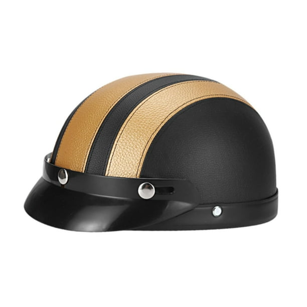 Casco de bicicleta Casco de ciclismo Transpirable Cómodo Versátil Portátil Verano para Oro negro