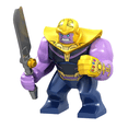 thumbnail image 5 of Bloques de construcción Anime Disney Modelo Figuras Gran Duende Spiderman Iron Man Venom Capitán Hawk Deadpool Technic Armadura Ciudad Regalo Juguete, 5 of 5