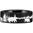 thumbnail image 5 of Bear Tungsten Carbide Ring, 5 of 11