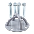 thumbnail image 3 of Colaxi Ceiling Wall Mount Bracket 12x6cm Versatile Accessory with M10 Screws Metal for Gym Sports Training Simple Assembly Sturdy 1Pc, 3 of 8