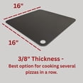 thumbnail image 2 of Pizza Steel ThermiChef, 16 x 16 cm, 3/8 pulgadas, grosor Deluxe, EE. UU., 2 of 9
