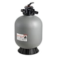 thumbnail image 1 of KFFKFF Sand Filter, 24-Inch, 65 GPM Above Inground Swimming Pool Sand Filter System, with 7-Way Multi-Port Valve, Backwash, Rinse, Recirculate, 1 of 9