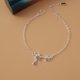 thumbnail image 2 of Pulsera chapada en plata para estudiantes que conserva el color, pulsera simple para mujer, joyería de mariposa estrella coreana, regalo de moda, pulsera de estrella SL03, 2 of 2