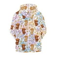 thumbnail image 2 of Forchrinse Horse Hoodies for Girls 11-13 Trendy Y2K Full-Zip Sweatshirts Kids Long Sleeve Hooded Jacket Casual Outerwear with Pockets Fall Winter Clothes, 2 of 7