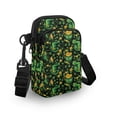thumbnail image 3 of HELLHERO Clover Coins 2 Layers Women Messenger Bag with Lightweight Polyester 4.33x1.97x7.09 for Men, Women, 3 of 7