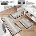 thumbnail image 2 of Ileading Chenille Bathroom Rugs Sets 4 Piece, Super Absorbent Non Slip Washable Bath Mat and U-Shaped Contour Toilet Rug Set for Tub Shower Floor Carpet, 2 of 10