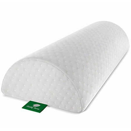 Cushy Form Back Pain Relief Half Moon Bolster Wedge Provides