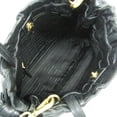 thumbnail image 4 of Pre-Owned Prada Side Bow BN1760 Women's Nappa Leather Handbag,Shoulder Bag Black,Nero, 4 of 18
