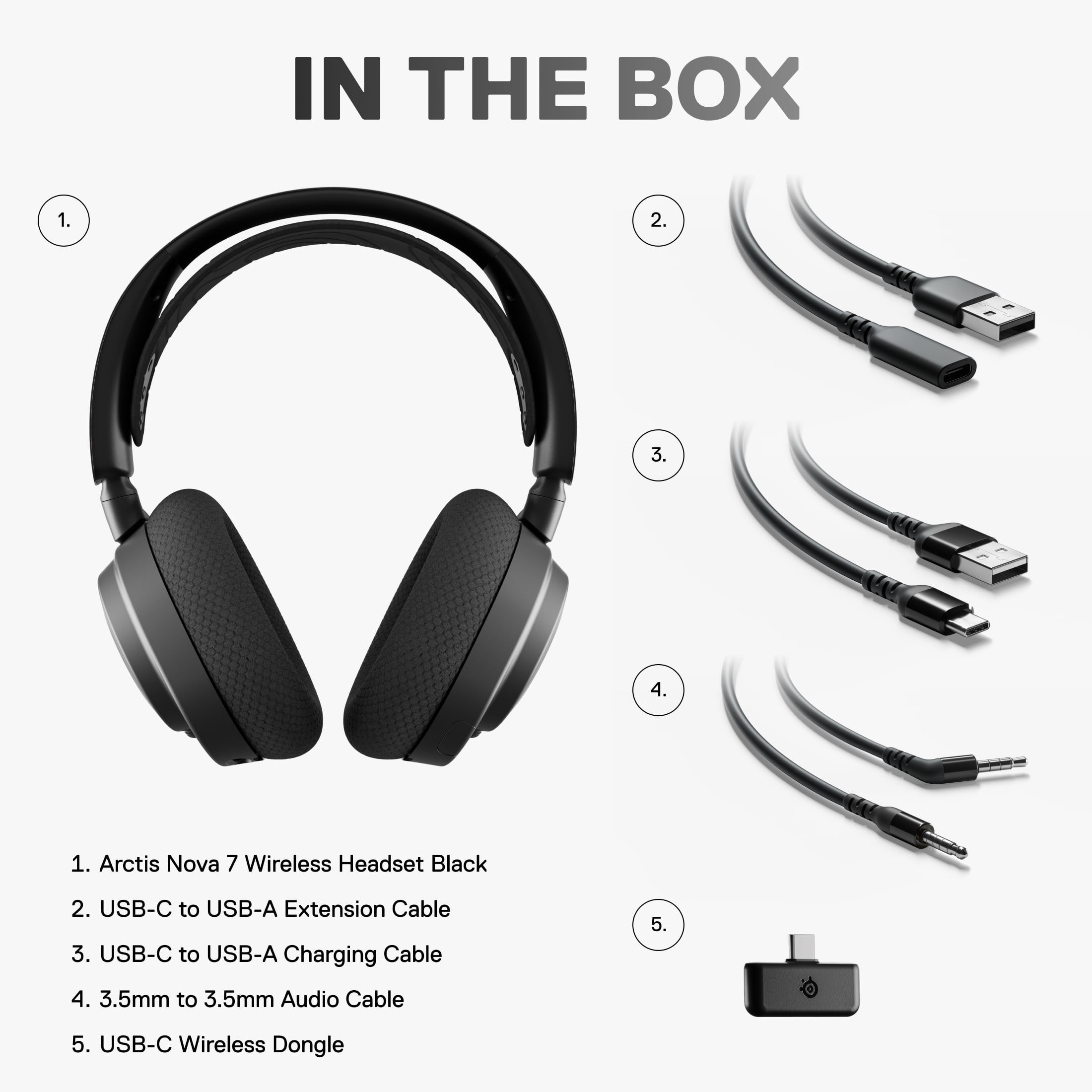 SteelSeries Arctis Nova 7 Wireless Gaming Headset for PlayStation