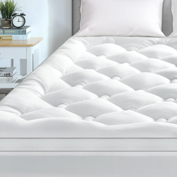 Maxzzz 2'' Mattress Topper Hypoallergenic 815" Deep Pocket Mattress