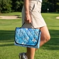 thumbnail image 3 of Uorisanigo Blue Starfish Print Golf Cart Seat Covers for EZGO TXT RXV/Club Car DS Precedent, Universal Golf Cart Seat Towel Blanket, Sweat Absorption Non-Slip Easy to Install, 3 of 7