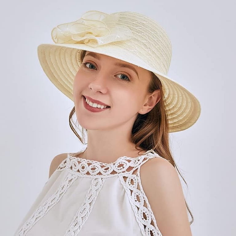 Organza Fascinator Hat for Women - Derby Cocktail Tea Party  display picture 1
