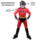 thumbnail image 4 of Disfraz Mr. Increíble Superhéroe Hombre Adulto Talla XXL, 4 of 4