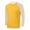 Yellow, variant on Kctiaxy Mens Long Sleeve Shirt Round Neck Causal Raglan Blouse Tops Solid Color Breathable Fitness Sports Running Shirts Workout Tee Tops