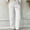 White, variant on Tittly Baggy Pants Women's Pants Womens Daily Elastic Waist Pockets Straight Solid Color Casual Pants Loose Long Trousers Lounge Pants Women Comfy Pants Women AG L