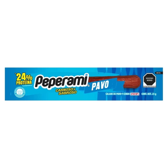 Salami Zwan Peperami de pavo 23 g