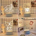 thumbnail image 1 of Sanrio luz de noche de Anime para niños, Hello Kitty Melody Kuromi Cinnamoroll, luz LED, dormitorio, cabecera, habitación, decoración, juguete, regalo, 1 of 5