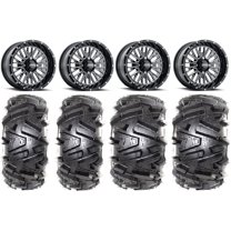 ITP Momentum 14" Wheels Milled 28" Moto MTC Tires Sportsman 550 850 1000