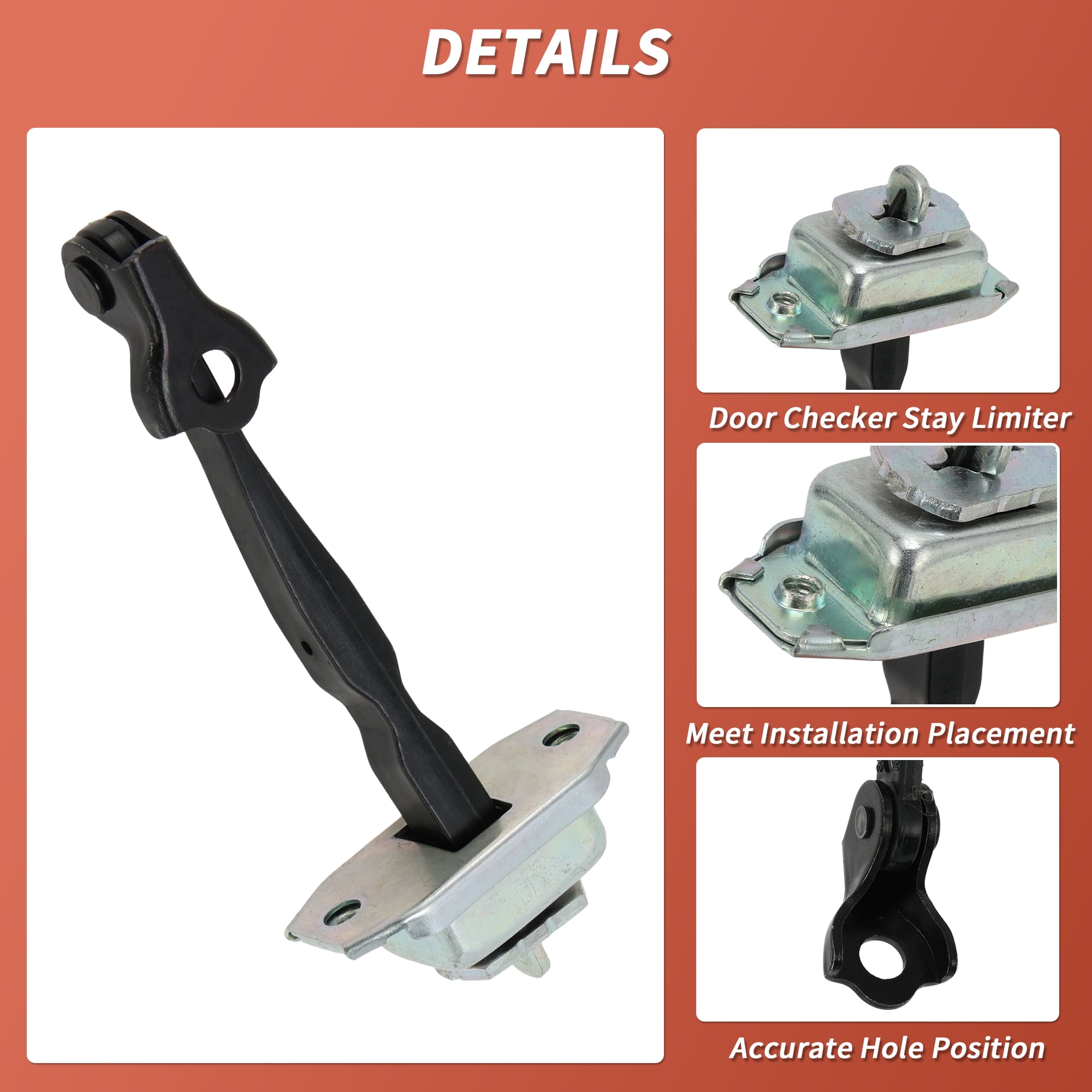 Unique Bargains 804303RA0A L/R Door Check for Nissan Sentra 2012-2019