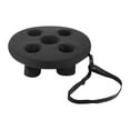 thumbnail image 1 of Soporte de alimentos y bebidas flotantes bandeja flotante impermeable liviano versátil 5 tazas de piscina bebida flotante para fiesta al aire libre, 1 of 9