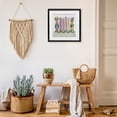 thumbnail image 3 of Stupell Industries Eclectic Boho Travel Books Shelf Black Framed Print Under Glass, 13 x 13, by Connie Summers, 3 of 8