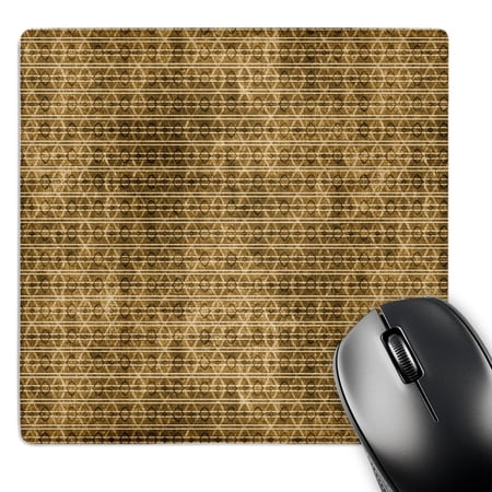 3dRose  Earthy Brown Wavy Lines and Oblongs Pattern  MousePad price history on PriceWatchPro