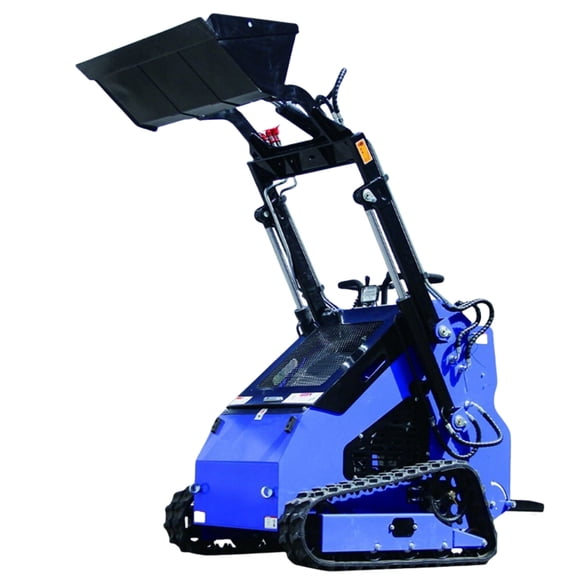 MachPro DS-SS50 Stand-On Skid Steer – 23HP EPA Engine, 727 lbs Lift Capacity, 39" Width for Tight Gates – Universal Quick Attach, Crawler Loader for Farm & Construction (US Stock)