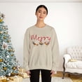 thumbnail image 4 of Merry Chickmas Sweatshirt, Women Sweatshirts, Christmas Mom Sweatshirts, 4 of 4