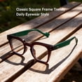thumbnail image 6 of Round Small Frame Reading Glasses for Women Readers for Men Blue Light Blocking Retro,Color 1,+1.00, 6 of 10