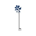 thumbnail image 2 of Garden Metal Rotary Windmill Plug-In Outdoor Decoration for Backyard Patio Durable Sturdy Design with Reflective Paint Finish, 2 of 5