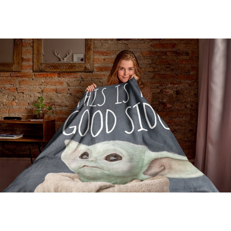 Baby yoda sleeping bag with hood sale