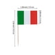 thumbnail image 5 of Matsuzay Mini banderas italianas multifuncionales, seguras y no tóxicas, amplias aplicaciones, 100 pack/lote Mostrada, 5 of 6
