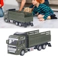 thumbnail image 3 of Transport Truck Model 18.6cm Pullback Transporter Truck Model Toy for Children Play Collection, 3 of 13