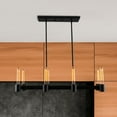 thumbnail image 2 of Eglo Lighting - Broyles - 8 Light Pendant - Matte Black - Eglo Lighting, 2 of 3