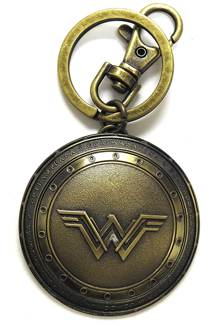 Wonder Woman Pewter Keychain New 