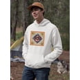 thumbnail image 2 of Pisces Zodiac Ethnic Style Hoodie Men -Image by Shutterstock, Male 4X-Large, 2 of 4