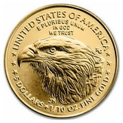 1/10 oz American Gold Eagle Coin BU (Random Year)