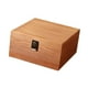 thumbnail image 4 of Caja de madera con cierre frontal para recuerdo de boda, caja de regalo sin terminar, caja de recuerdo M. Brown, 4 of 9
