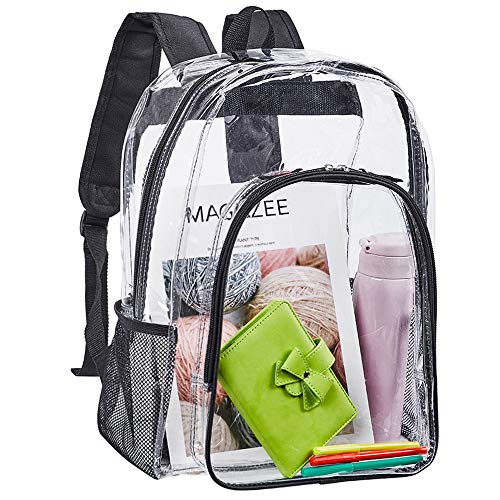 big clear backpack